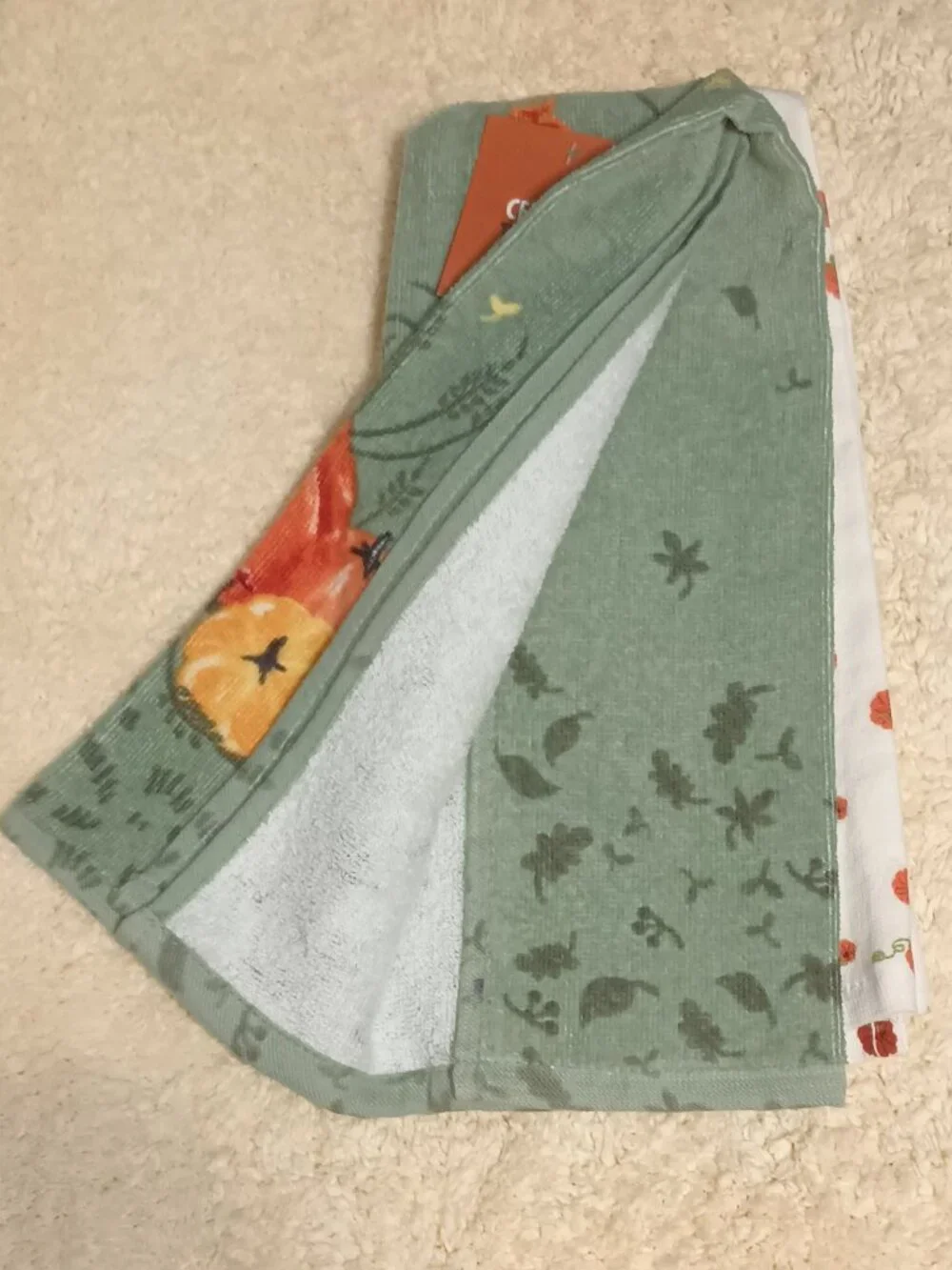NWT ~ Celebrate Together  Autumn Decorative Kitchen Towels,  Set of 2